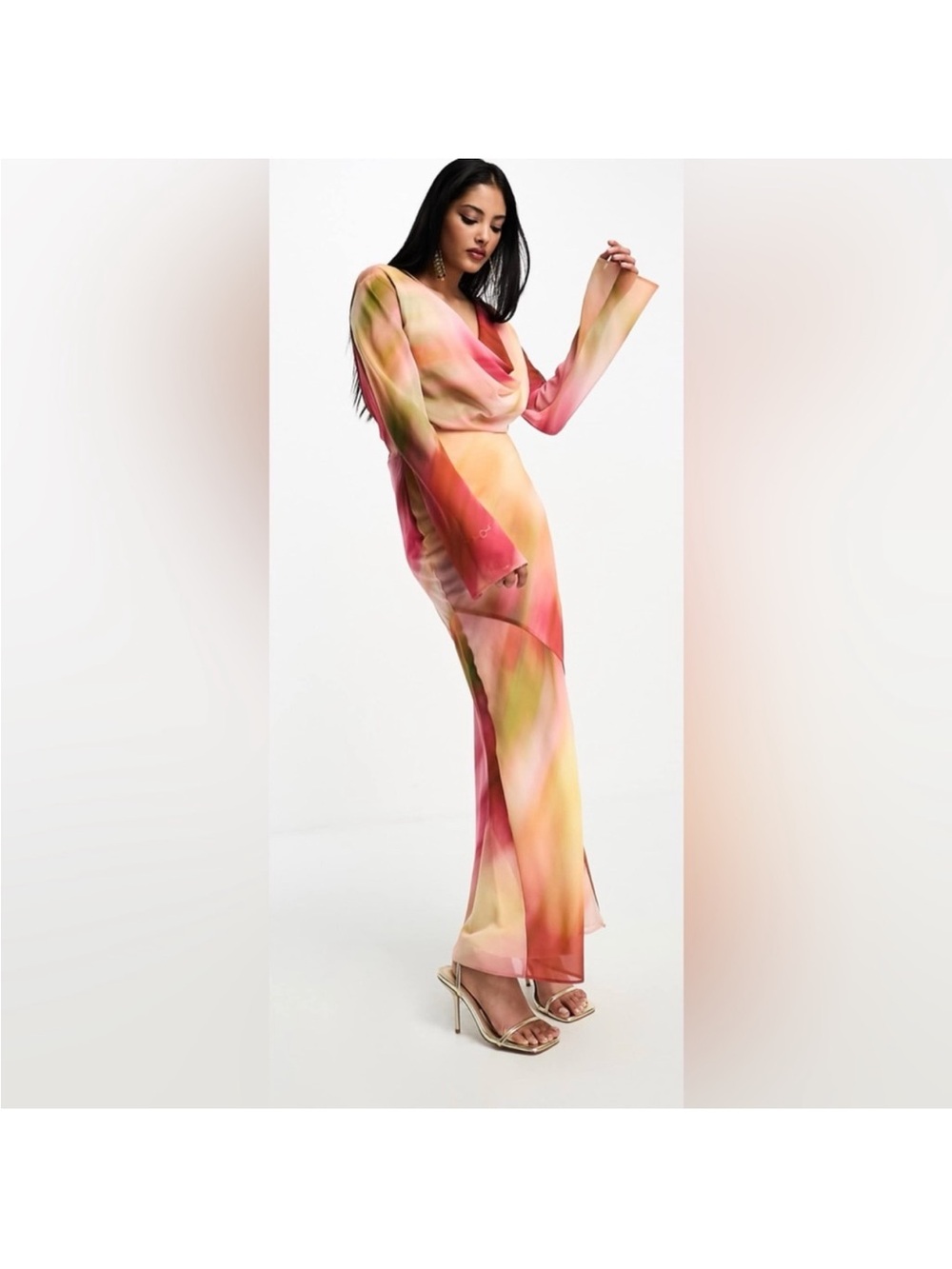 ASOS Multicolor Maxi Dress - Picture 2 of 4